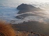 Salita in Grignetta dal Pian dei Resinelli sul sentiero 7 - Cresta Cermenati nella splendida giornata del 4 novembre 2010 - FOTOGALLERY